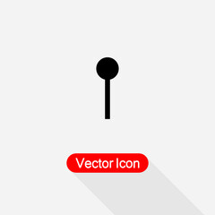 Pin Icon Vector Illustration Eps10