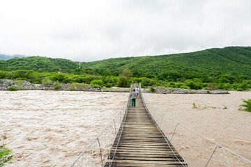 puente colgante del Chical