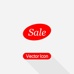 Sale Icon Set, Sale Sign Vector Illustration Eps10
