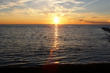 Obraz premium Abendrot