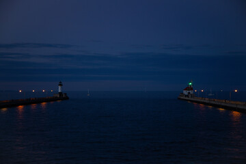 Harbor enterence