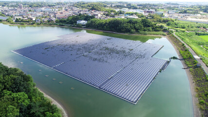 水上ソーラー発電