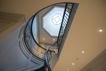 staircase in the modern building