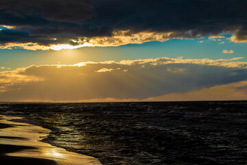 Shediac NB Canada beach sunset