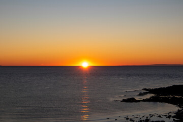 Canadian Sunrise St Martin NB Canada