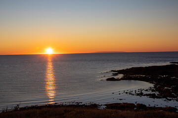 Canadian Sunrise St Martin NB Canada