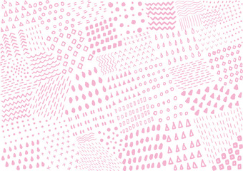 色んな模様_ピンク