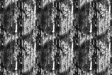 Seamless Cracked Wood. Paint Marble Poster. Aged 