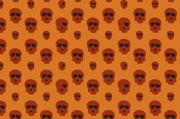 halloween smales pattern. suitable for wallpapers and backgrounds