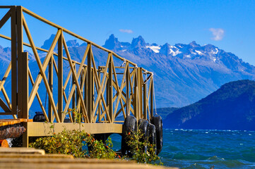 bridge in the mountains