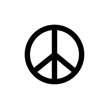 Peace icon. Design template vector
