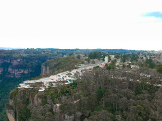 Obraz premium Echo Point Blue Mountains Katoomba Sydney NSW Australia