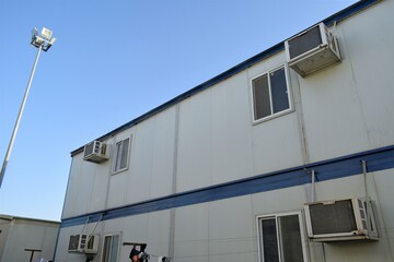 Small Portable houses in the industry. muscat, oman : 03-09-2020