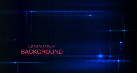 Abstract textured dark background with a gradient of blue, thin stripes chaotically drawn with glitter