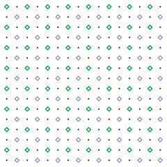 geometric and dot pattern