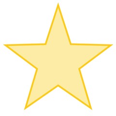 Obraz premium gold star icon