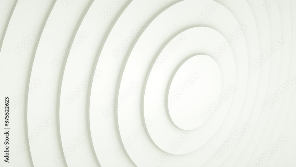 Poster background with a pattern of many rings, computer generated. 3d rendering of abstract circle set