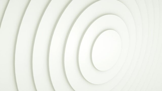 Background with a pattern of many rings, computer generated. 3d rendering of abstract circle set