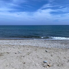 beach in the afternoon