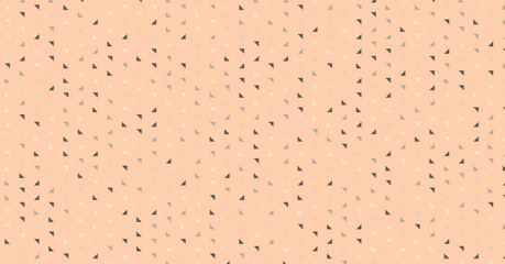 Abstract Color Halftone Dots generative art background illustration