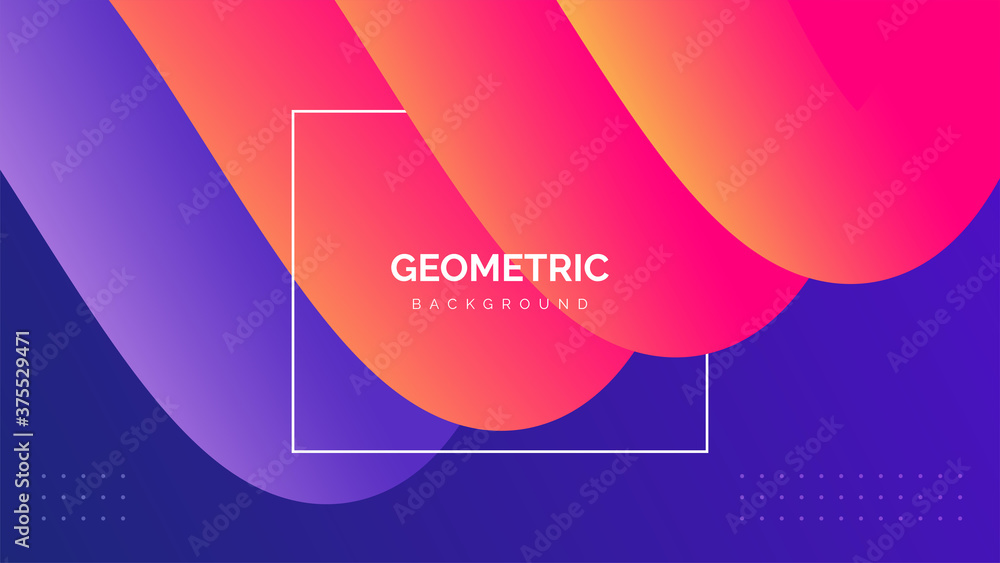Poster abstract background with dynamic effect. modern pattern. vector illustration colorful design.