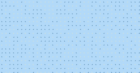 Abstract Color Halftone Dots generative art background illustration