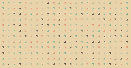 Abstract Color Halftone Dots generative art background illustration