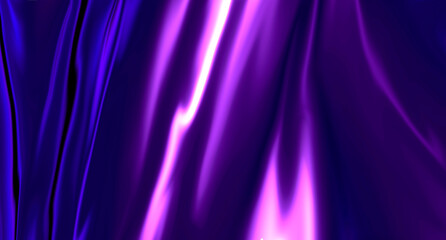 Bright electric background. Blue-purple background. 3D rendering.