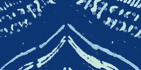 Navy Blue Ink Dirty Pattern. Dark Dirty Art