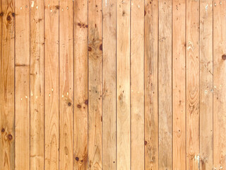 vertical natural brown wood panel row texture wall background.