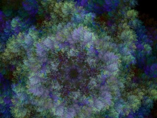 Imaginatory fractal background Image