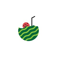 Watermelon icon Ilustration vector
