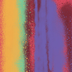 Colorful spray paint ink texture. Graffiti painting on the wall. Street art and vandalism. Digitally airbrushed paper background.
