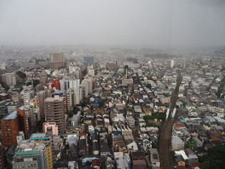 三軒茶屋キャロットタワー展望台からの風景