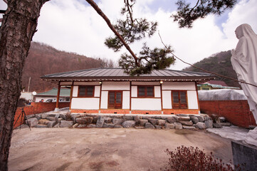 The old catholic church in Korea.