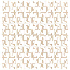 Fototapeta premium Minimal geometric motif pattern. Abstract geometric pattern background, seamless geometric pattern vector illustration