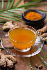 Turmeric ginger drink, immune booster, anti inflammatory beverage