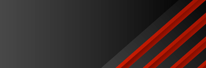 Red and black grunge material banner design background