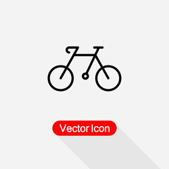 Bicycle Icon, Bike Icon Vector Illustration Eps10