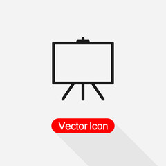 Blackboard Icon Vector Illustration Eps10