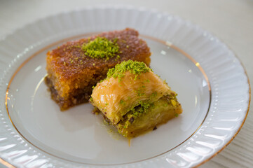 Baklava, türkische Dessert 