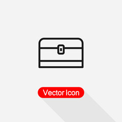 Chest Icon Vector Illustration Eps10