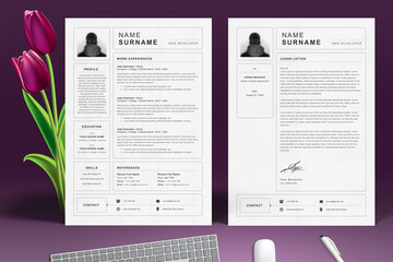 RESUME WITH COVER LETTER