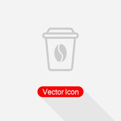 Coffee Cup Icon Vector Illustration Eps10