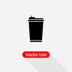 Coffee away Cup Icon Vector Illustration Eps10