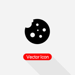 Cookie Icon Vector Illustration Eps10
