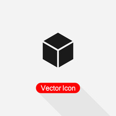 Cube Icon Vector Illustration Eps10