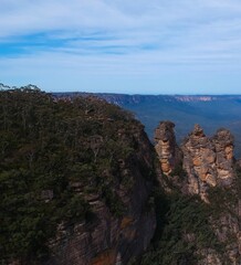 Three sisters Echo Point Blue Mountains Katoomba Sydney NSW Australia