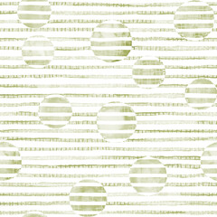 Natural watercolor lines strokes modern pattern
