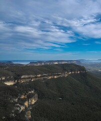 Three sisters Echo Point Blue Mountains Katoomba Sydney NSW Australia